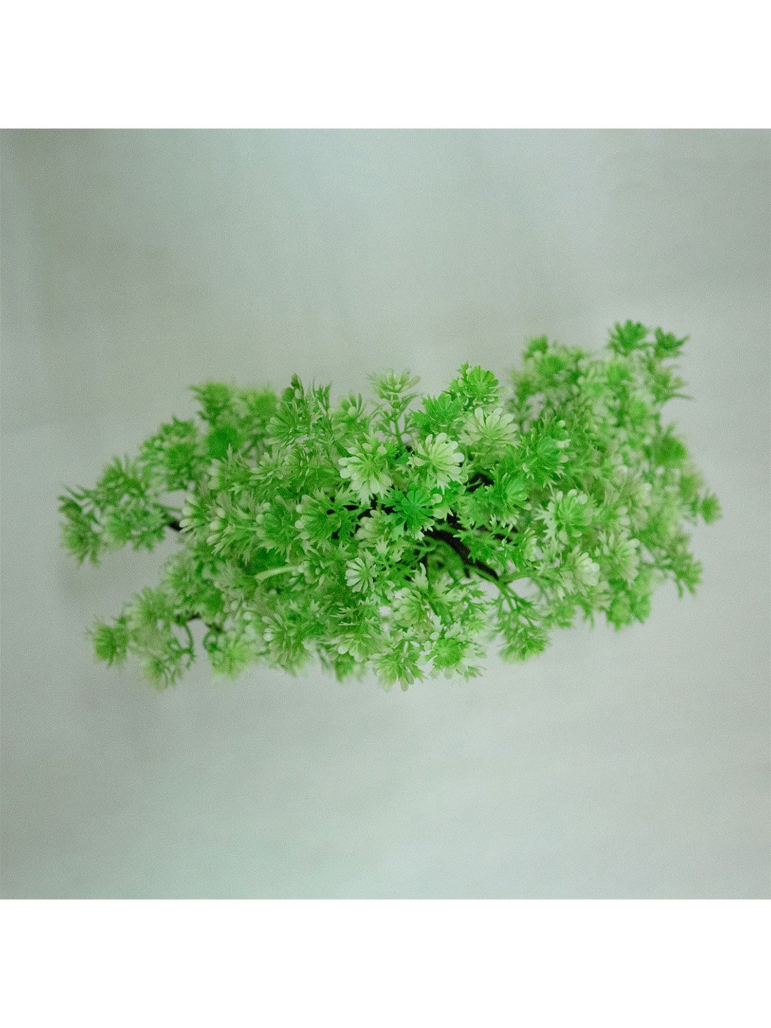 Amflix White Artificial Bonsai Plant With Pot