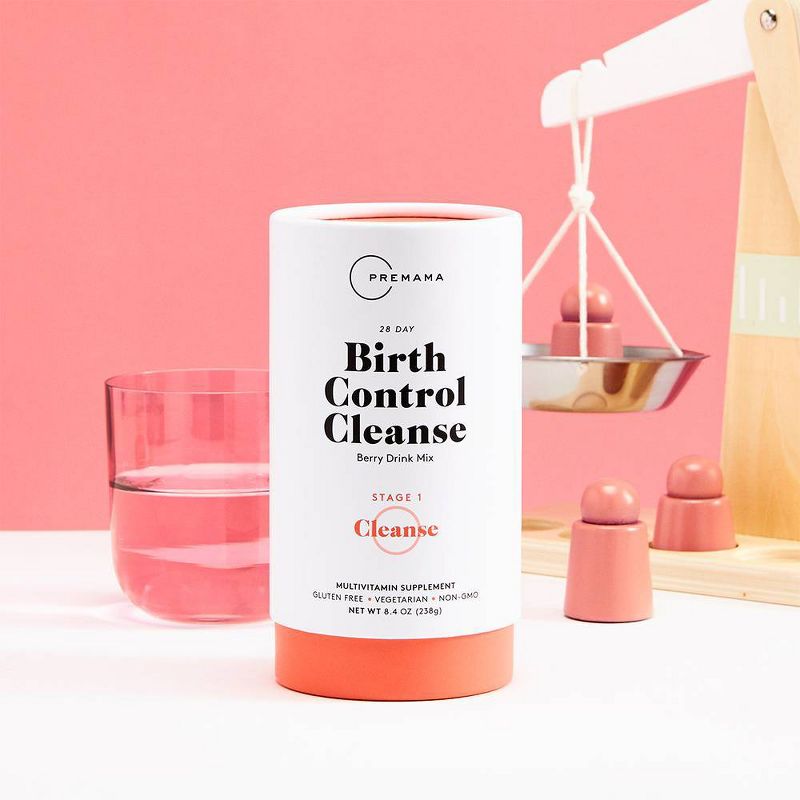 Premama Birth Control Cleanse Powder Packets - 28ct