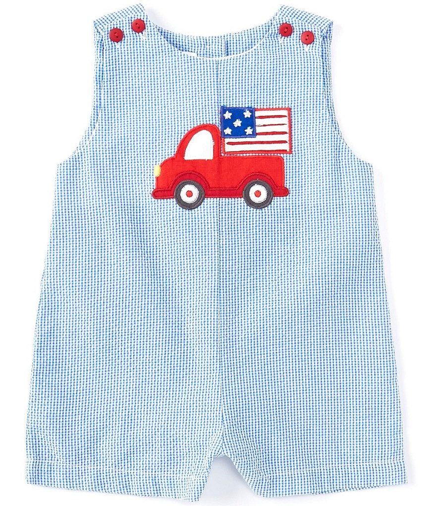 Aden + Anais Baby Boys 6-9 Months Long-Sleeve Blue Moon Footed Coverall