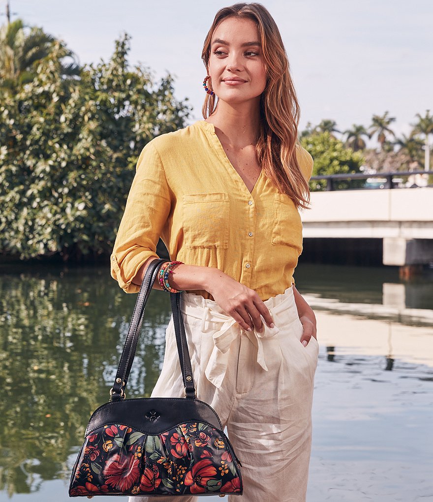 Patricia Nash Tropical Escape Collection Macellara Shoulder Bag
