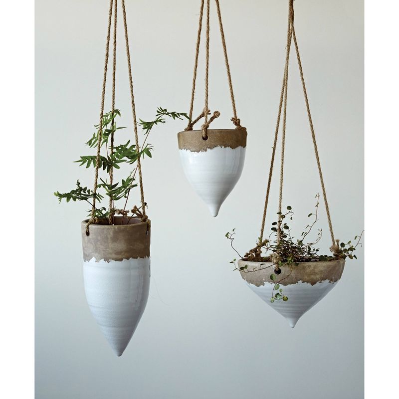 Jute Hanging Planter (8.5") - 3R Studios