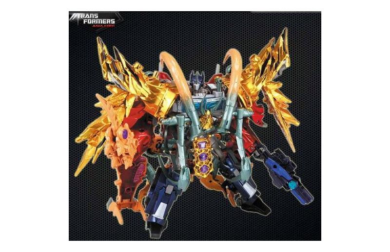 Gaia Unicron and Optimus Prime Giftset Year of the Snake Exclusive | Transformers Prime Action figures