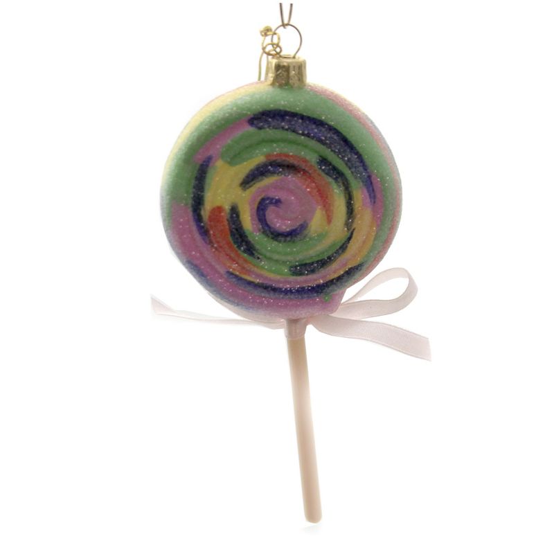 Holiday Ornaments 5.5" Lollipop Sugar Candy Stick  -  Tree Ornaments