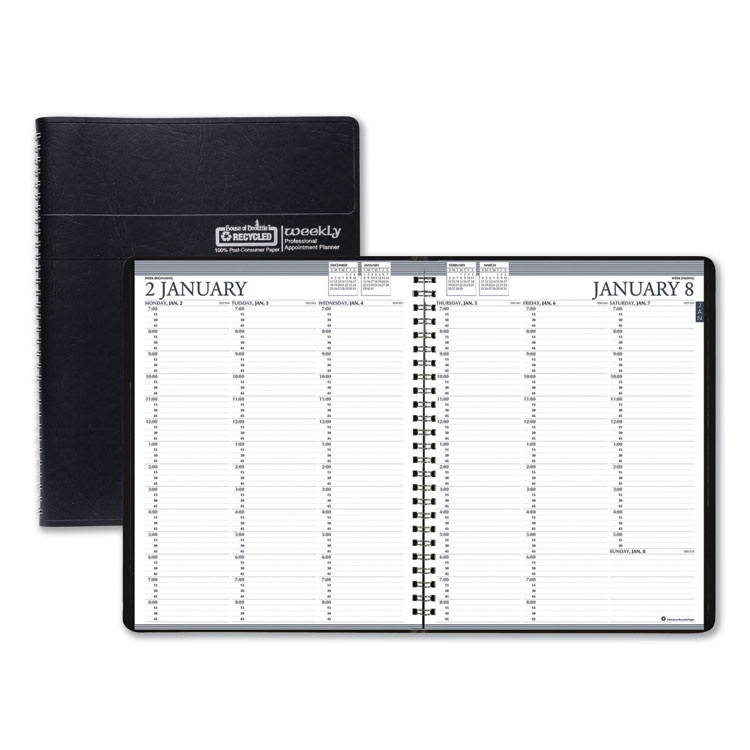 House of Doolittle 2021 8.5 x 11 Academic Planner Black 257202-21