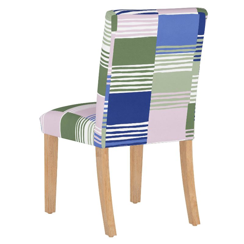 Dining Chair Sadie Stripe Lavender - Skyline Furniture
