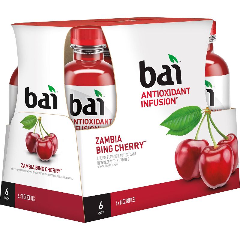 Bai Bing Cherry Flavored Water - 6pk/18 fl oz Bottles
