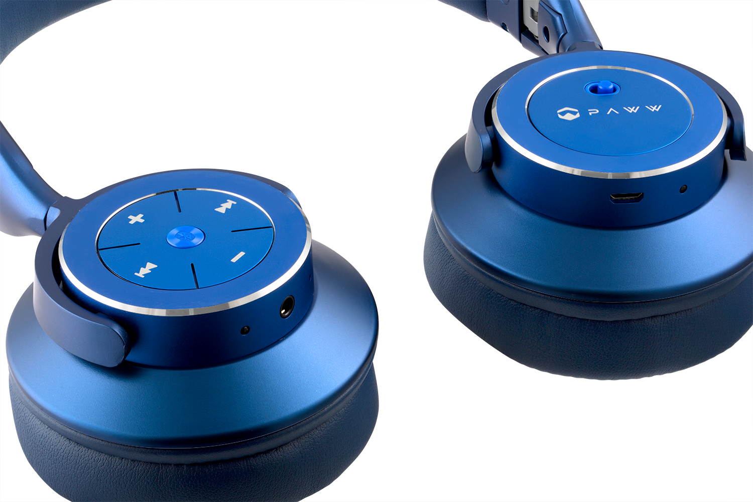 Paww WaveSound 3 Bluetooth Headphones &ndash; Active Noise Cancelling Headphones with Airplane Adapter, Charging Cable & Carrying Case &ndash; Foldable Travel Headphones/Over-Ear Headphones