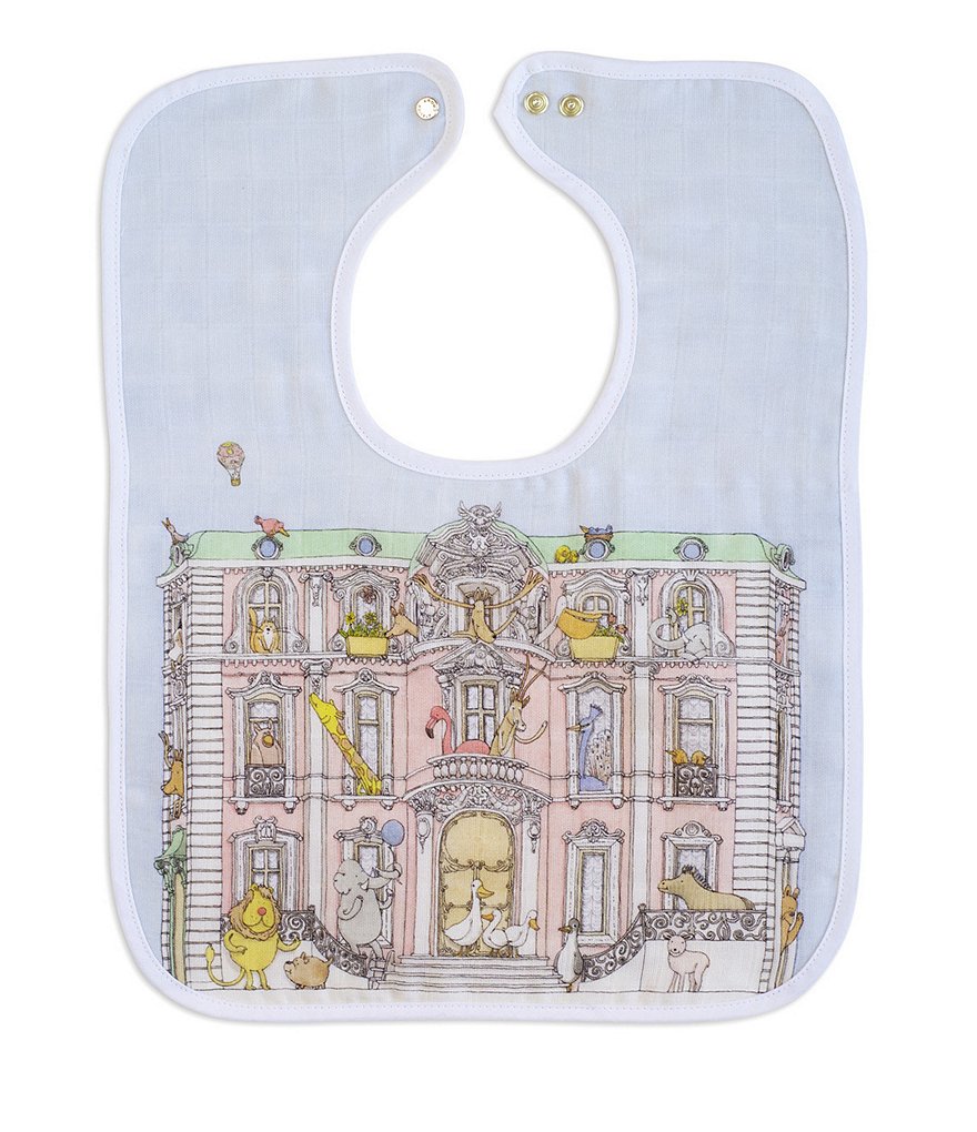 Atelier Choux Paris Organic Cotton Large Toddler Monceau Bib