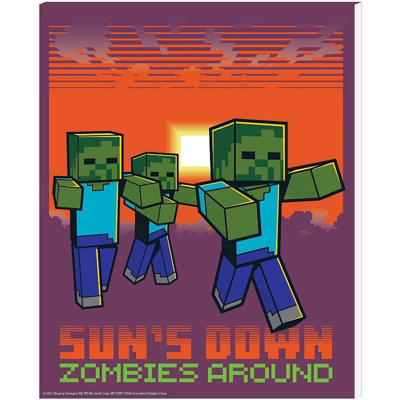 Innovative Designs Minecraft Kids Stationery Set | School & Craft Supplies with Pencil Case