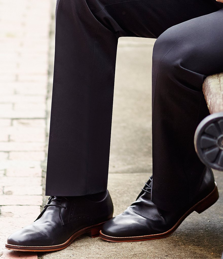 Johnston & Murphy Men's Conard Plain-Toe Dress Shoes