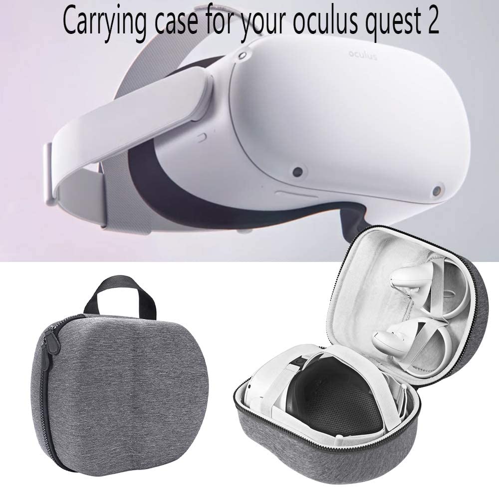 2 Pairs Oculus Quest 2 Elite Washable Silicone Handle Protective Cover