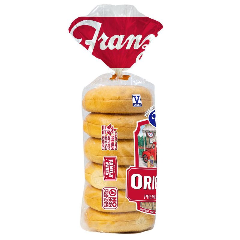 New York Bagel Boys Original Bagels - 20oz/6ct