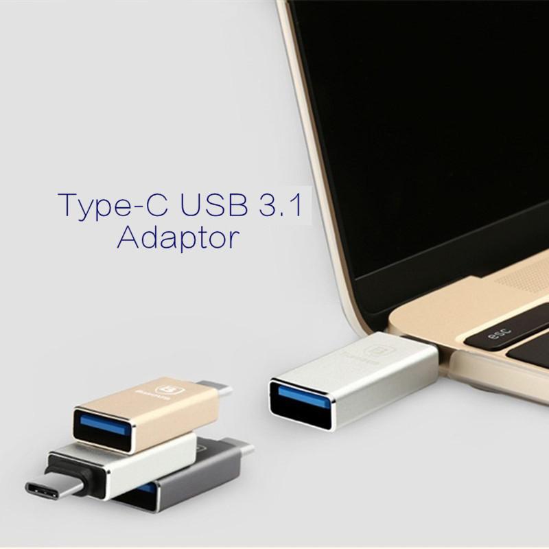 Type-C To USB 3.1 Adapter 5GPBS Connector For Macbook Chromebook Nokia N1
