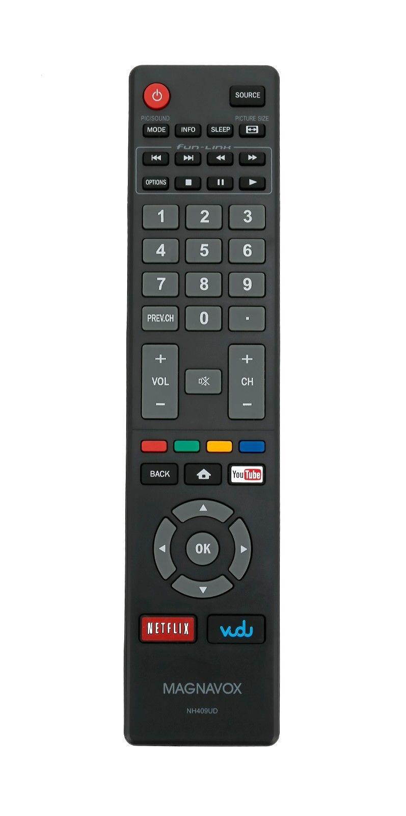 New Remote Control NH409UD for Magnavox TV 32MV304X 40MV336X 55MV314X 50MV314X