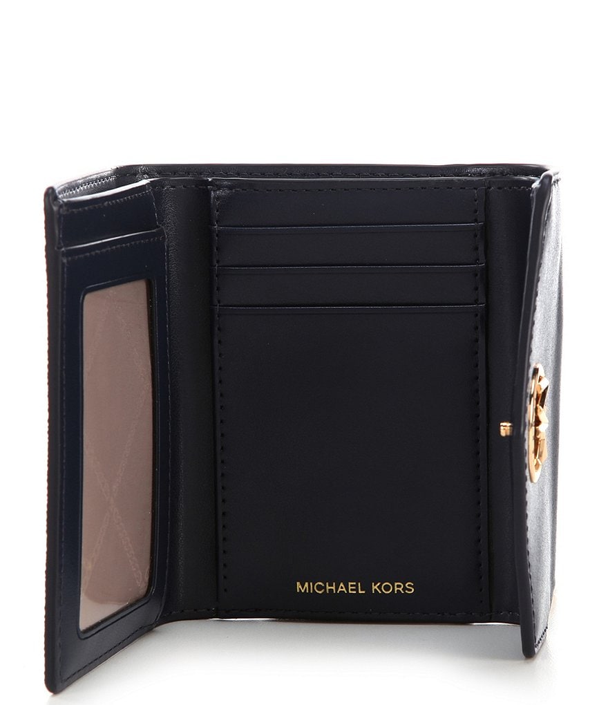 Michael Kors Signature Carmen Medium Envelope Tri-Fold Wallet