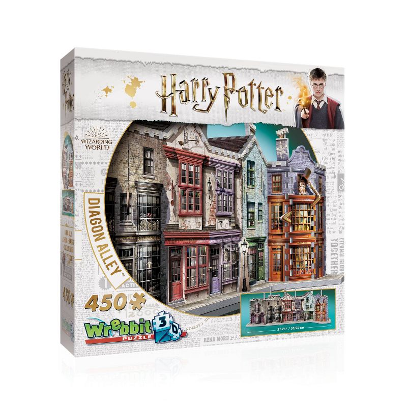 Wrebbit Diagon Alley 3D Puzzle 450pc