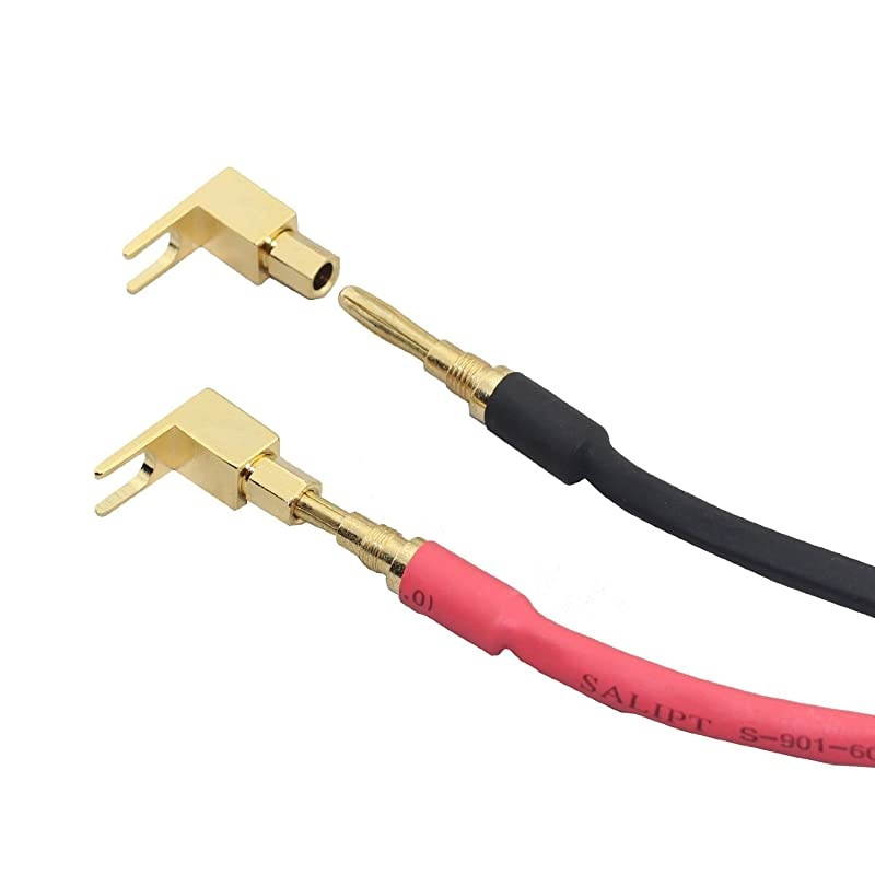Pack pcs Total Hiend Banana to Spade Adapter PlugSpeaker Cable Connector PCS Wyyp01 Spade De L
