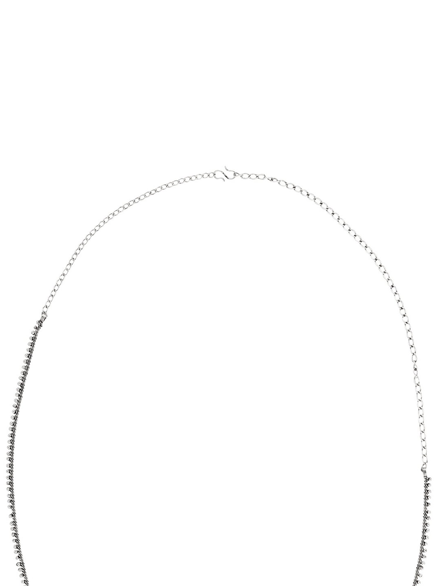 Teejh Shabari Silver Waistband for Women