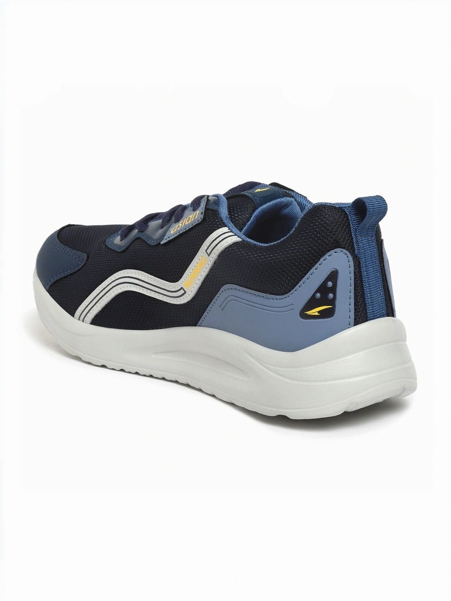 Asian Men's Navy Running Shoes