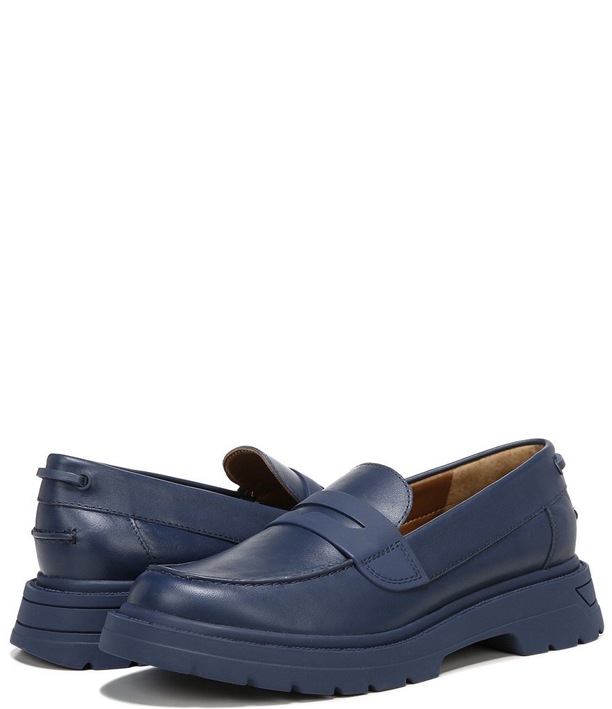 Franco Sarto Reza Leather Penny Loafers