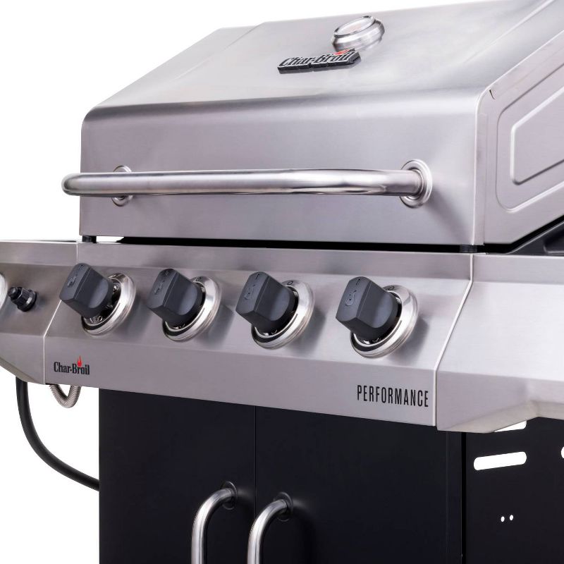 Char-Broil 4-Burner Performance Cabinet 425 Gas Grill 463353021