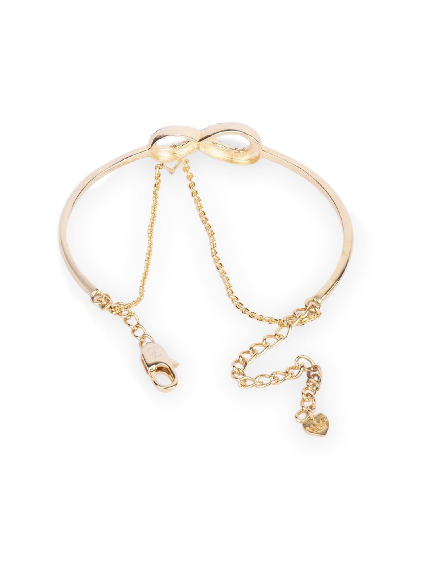 Juicy Couture Athena White Flexible fit Bracelet for Women