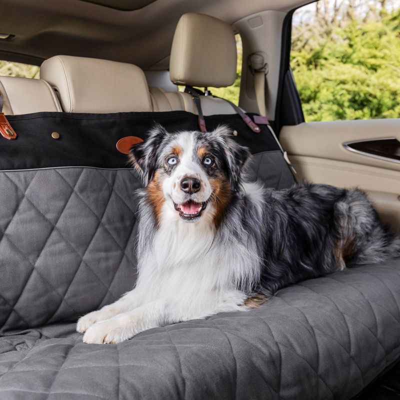 PetSafe Happy Ride Quilted Bench Dog Seat Cover - Gray