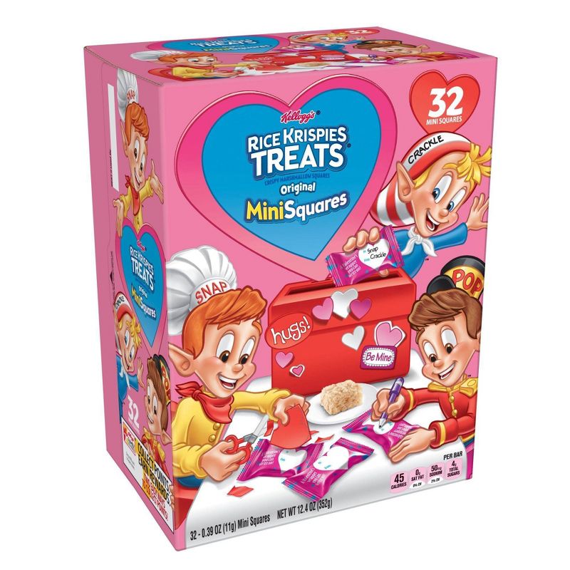 Rice Krispies Treats Valentine's Mini Squares - 32ct - Kellogg's