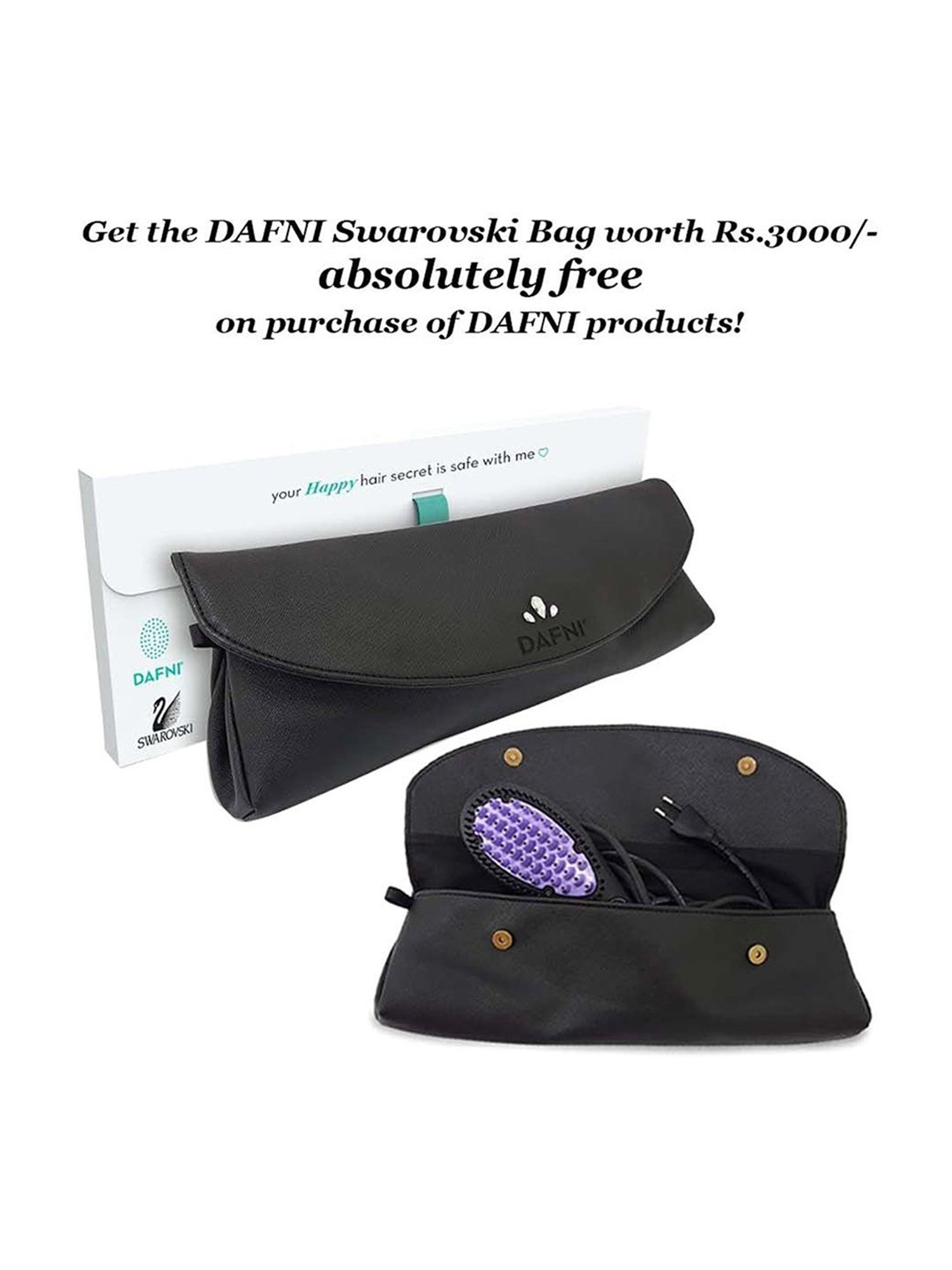 Nova NHC-522CRM Professional Hair Straightener (Black)