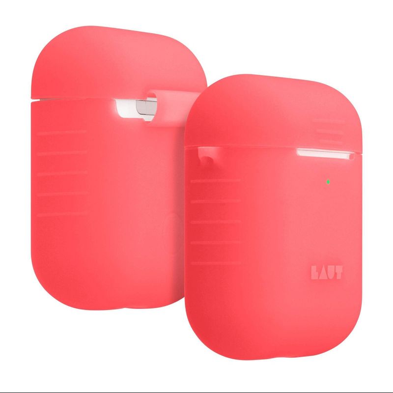 LAUT Neon Airpod Case - Electric Coral