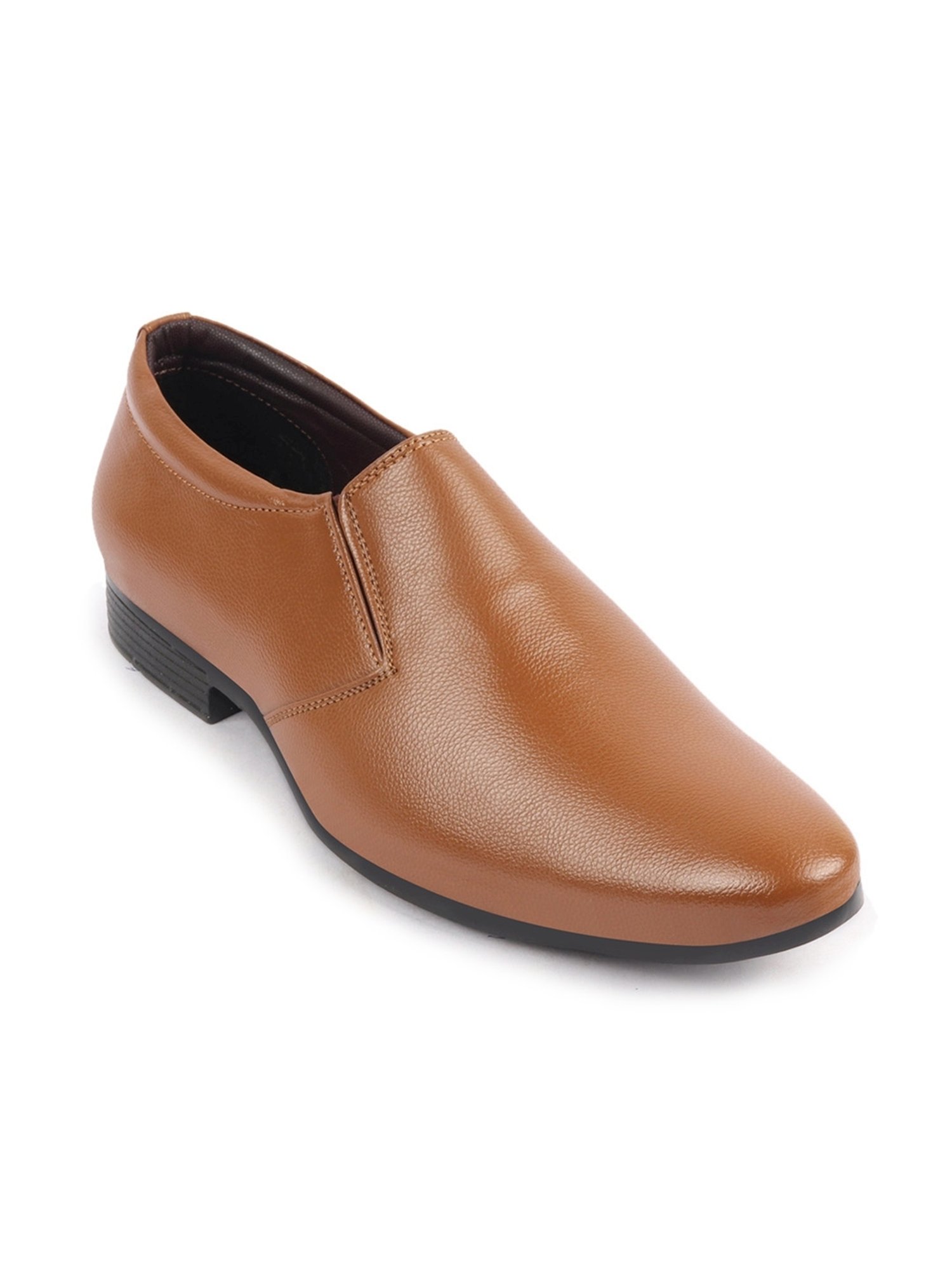 Fausto Men's Tan Formal Loafers
