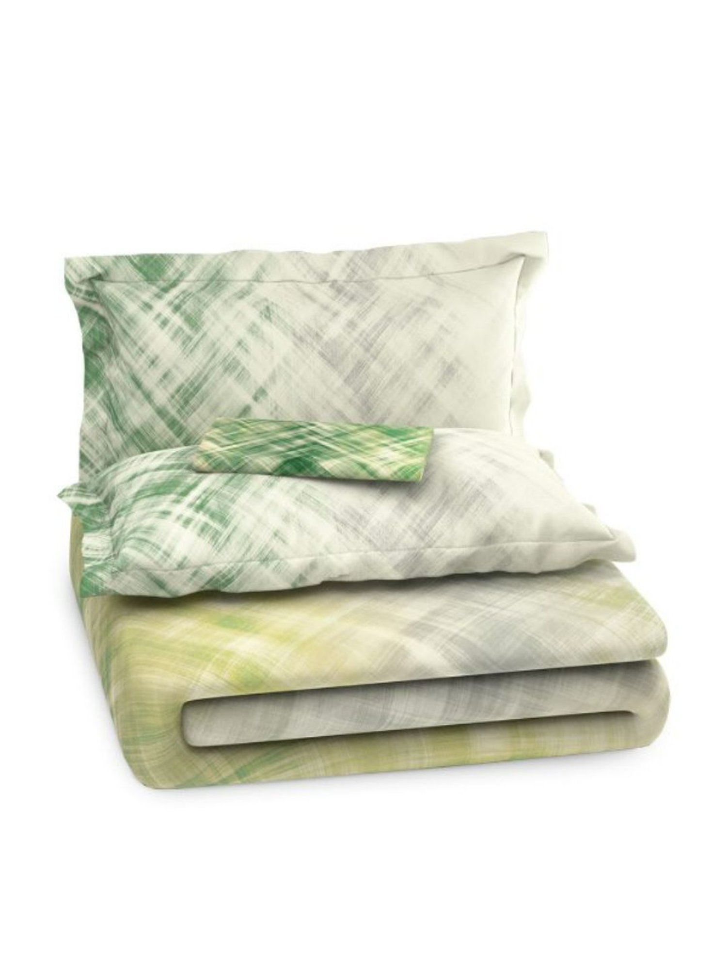 DDecor Empyrean Abstract Green 145 TC Cotton Bed Linen Set