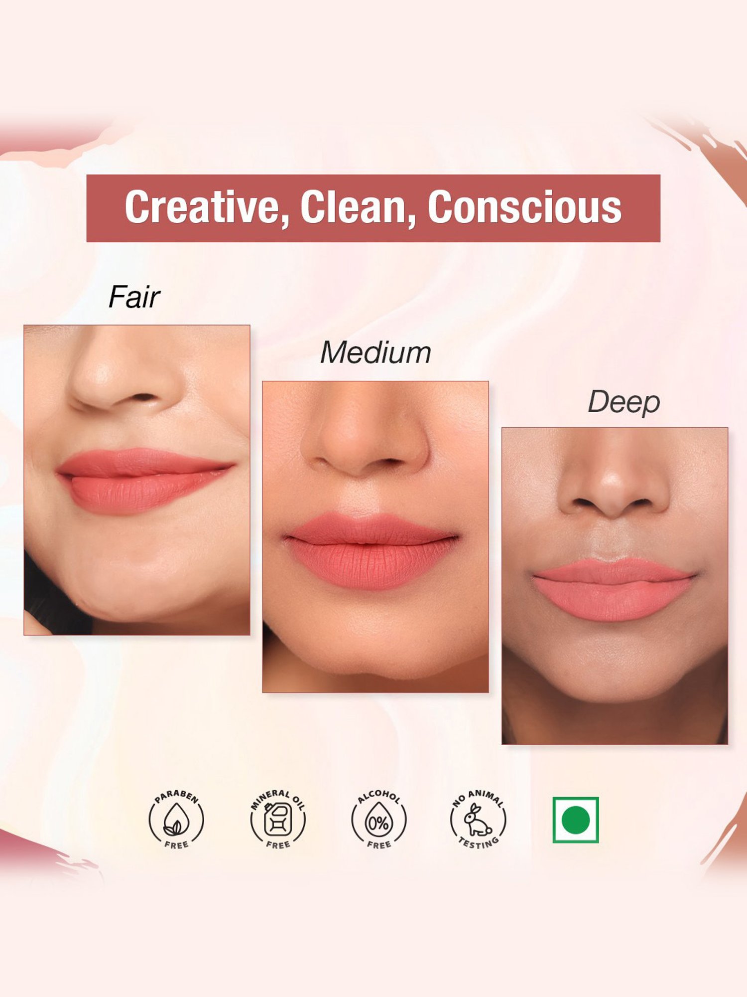 TNW-The Natural Wash Matte Velvet Longstay Liquid Lipstick Blush Nude - 5 ml