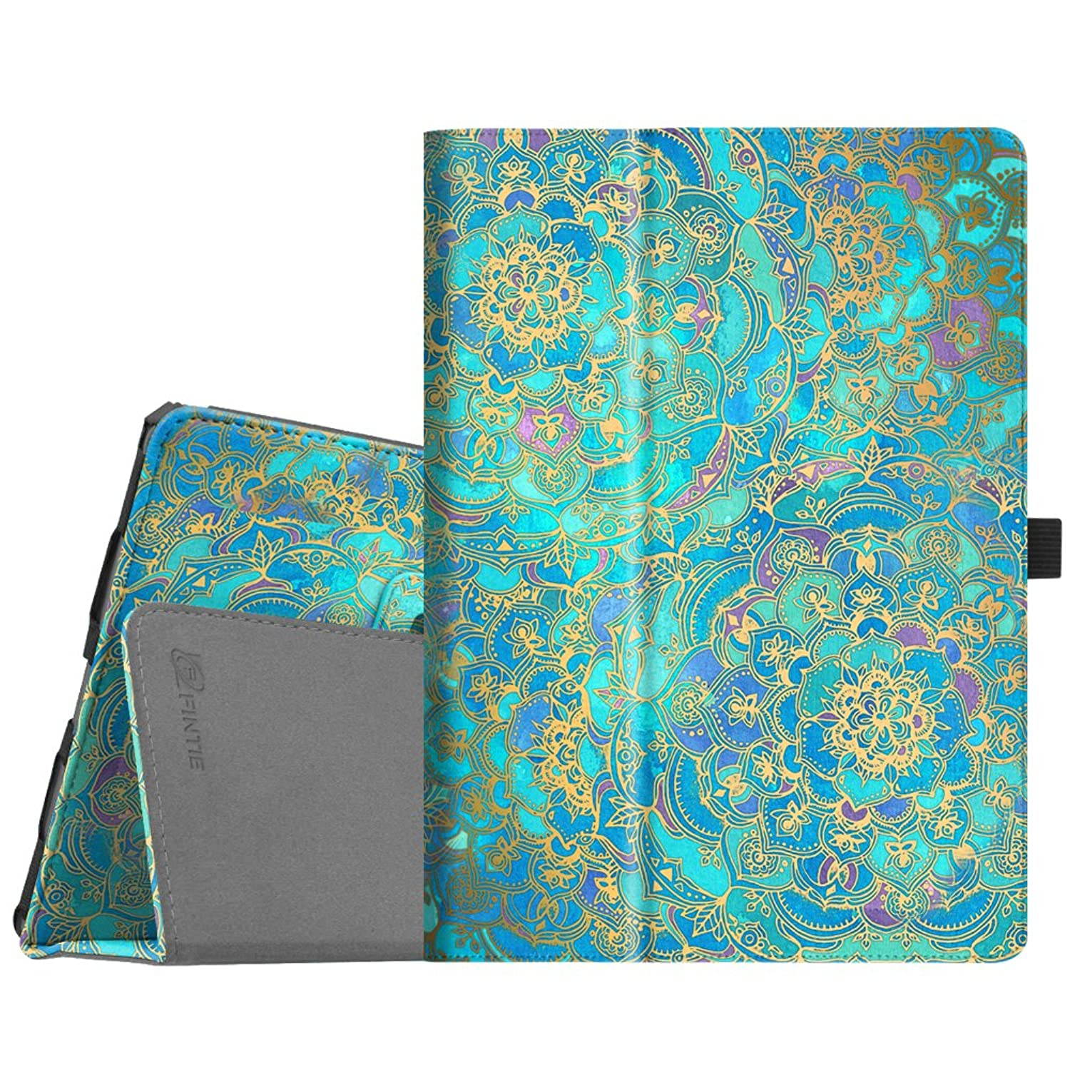 Fintie Folio Case for iPad Air (3rd Gen) 10.5" 2019 / iPad Pro 10.5" 2017 - [Corner Protection] Premium PU Leather Smart Folio Cover with Pencil Holder, Auto Sleep/Wake, Shades of Blue