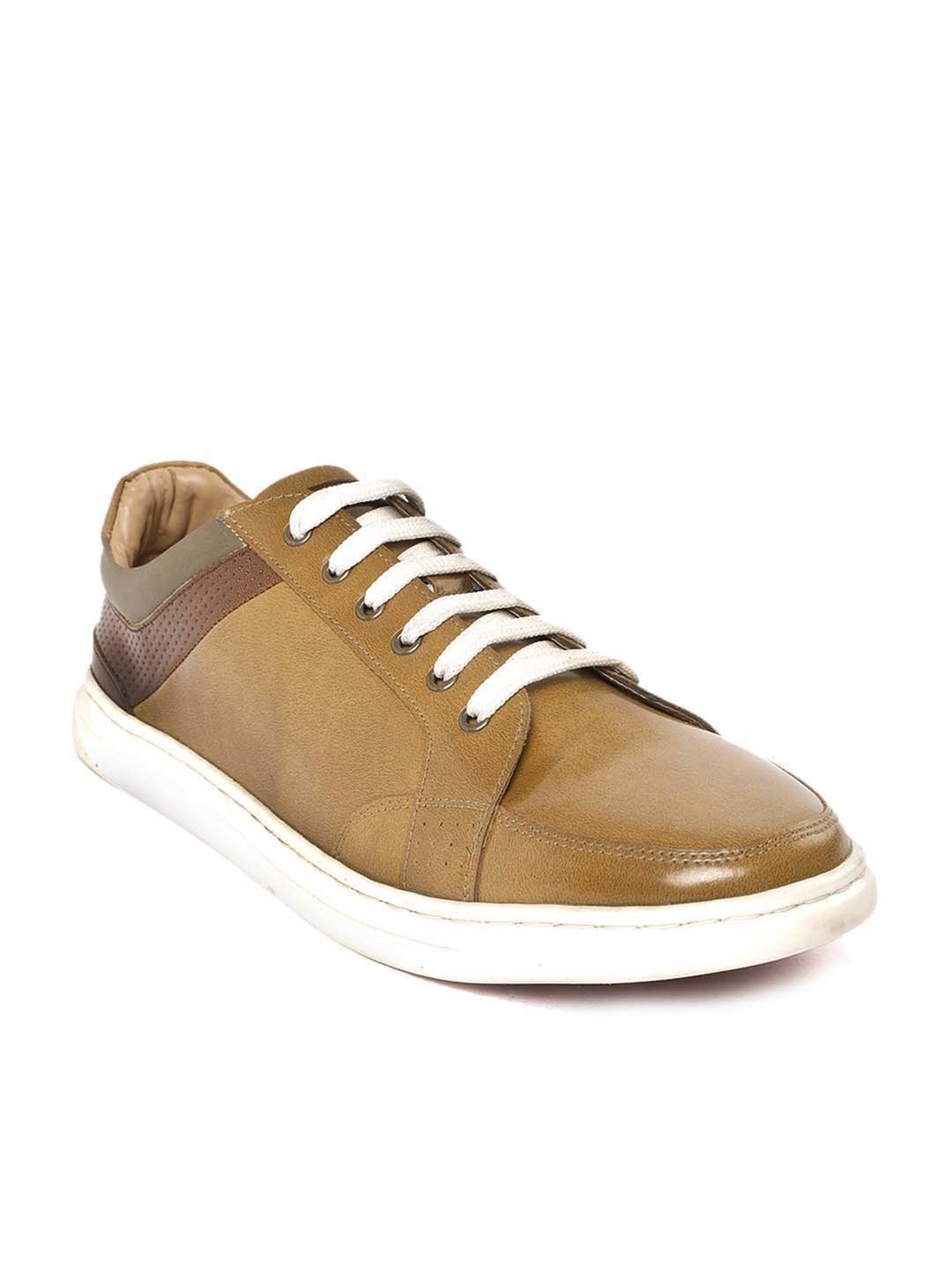 Clog London Men's Tan Casual Sneakers