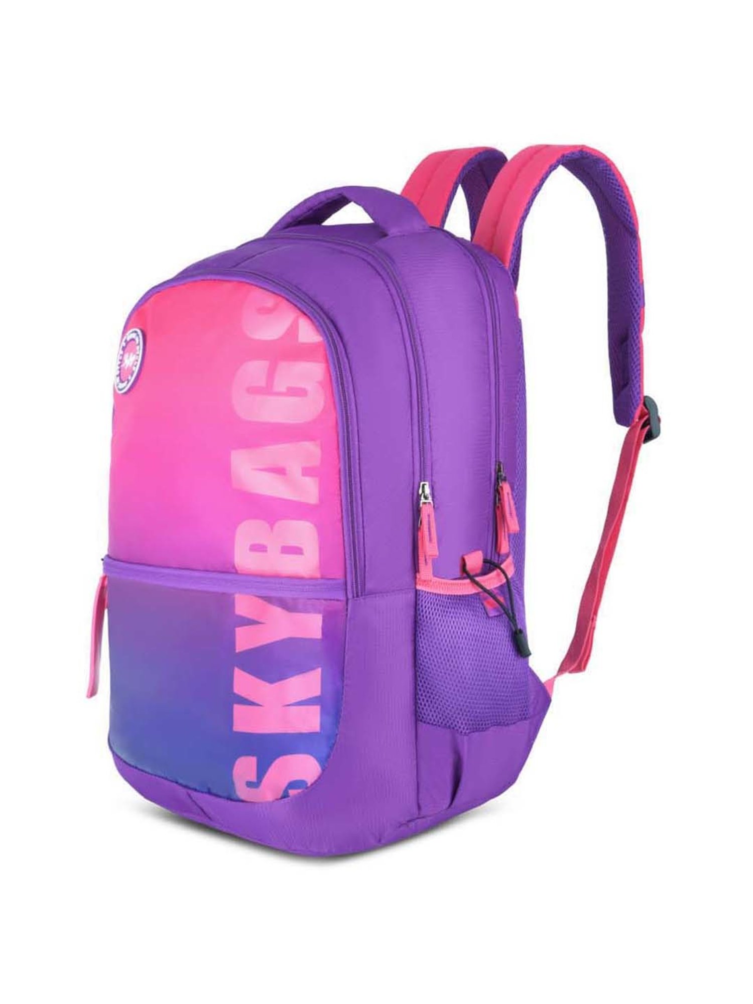Skybags Squad Plus 04 30 Ltrs Purple Medium Backpack