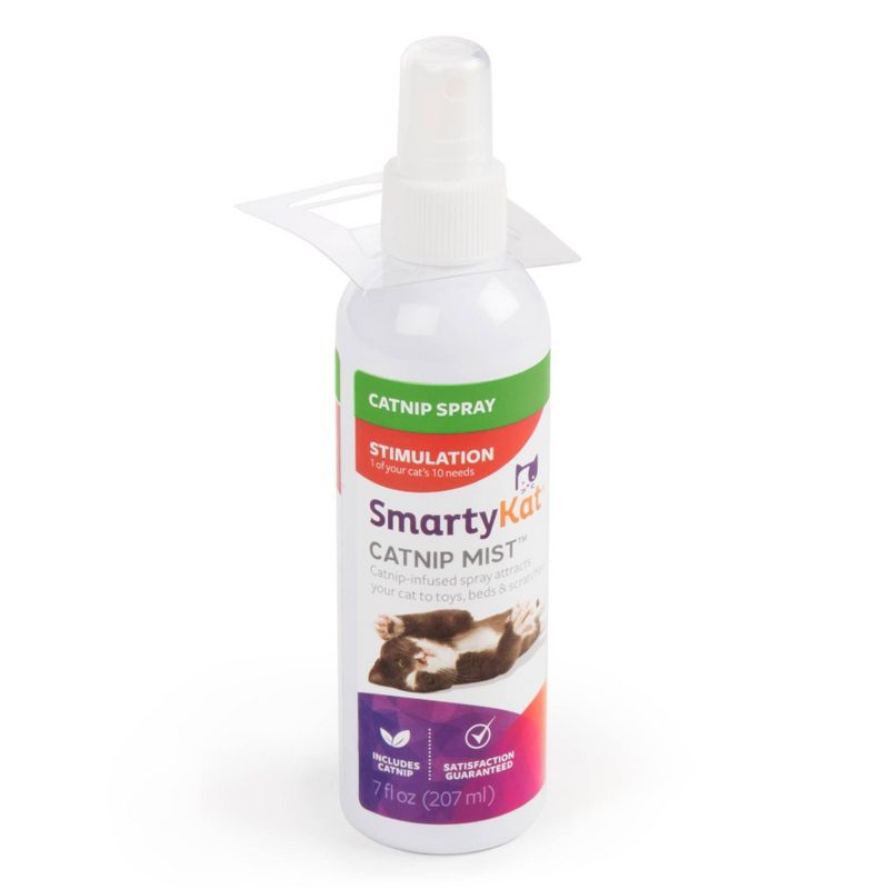 SmartyKat Catnip Mist Cat Attractant Spray Cat Treats - 7oz