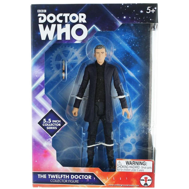 Seven20 Doctor Who 5.5" Action Figure: 12th Doctor (Black Shirt)