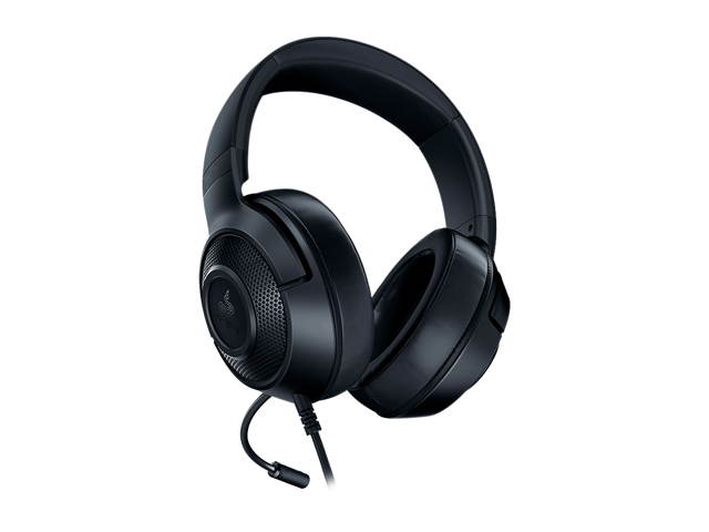 Razer Kraken X Ultralight Gaming Headset: 7.1 Surround Sound - Lightweight Aluminum Frame - Bendable Cardioid Microphone - PC, PS4, PS5, Switch, Xbox One, Xbox Series X & S, Mobile - Black