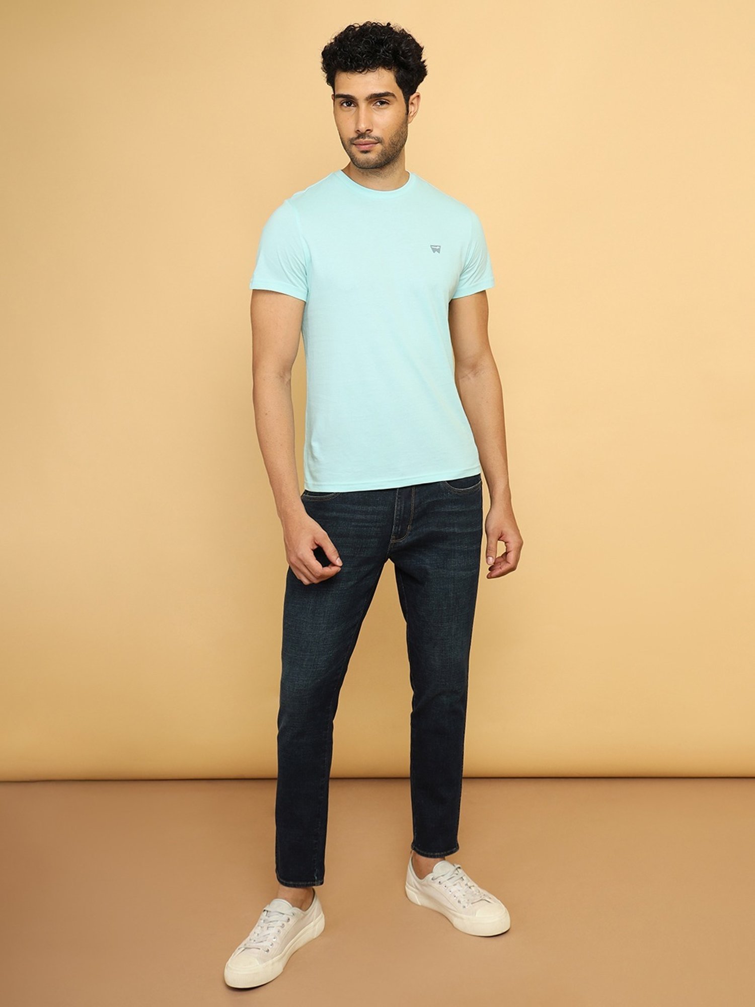 Wrangler Icy Morn Cotton Regular Fit T-Shirt