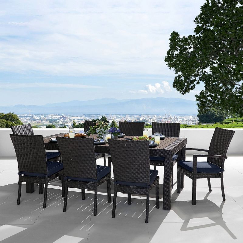 5pc Milano Dining Tan - Royal Garden