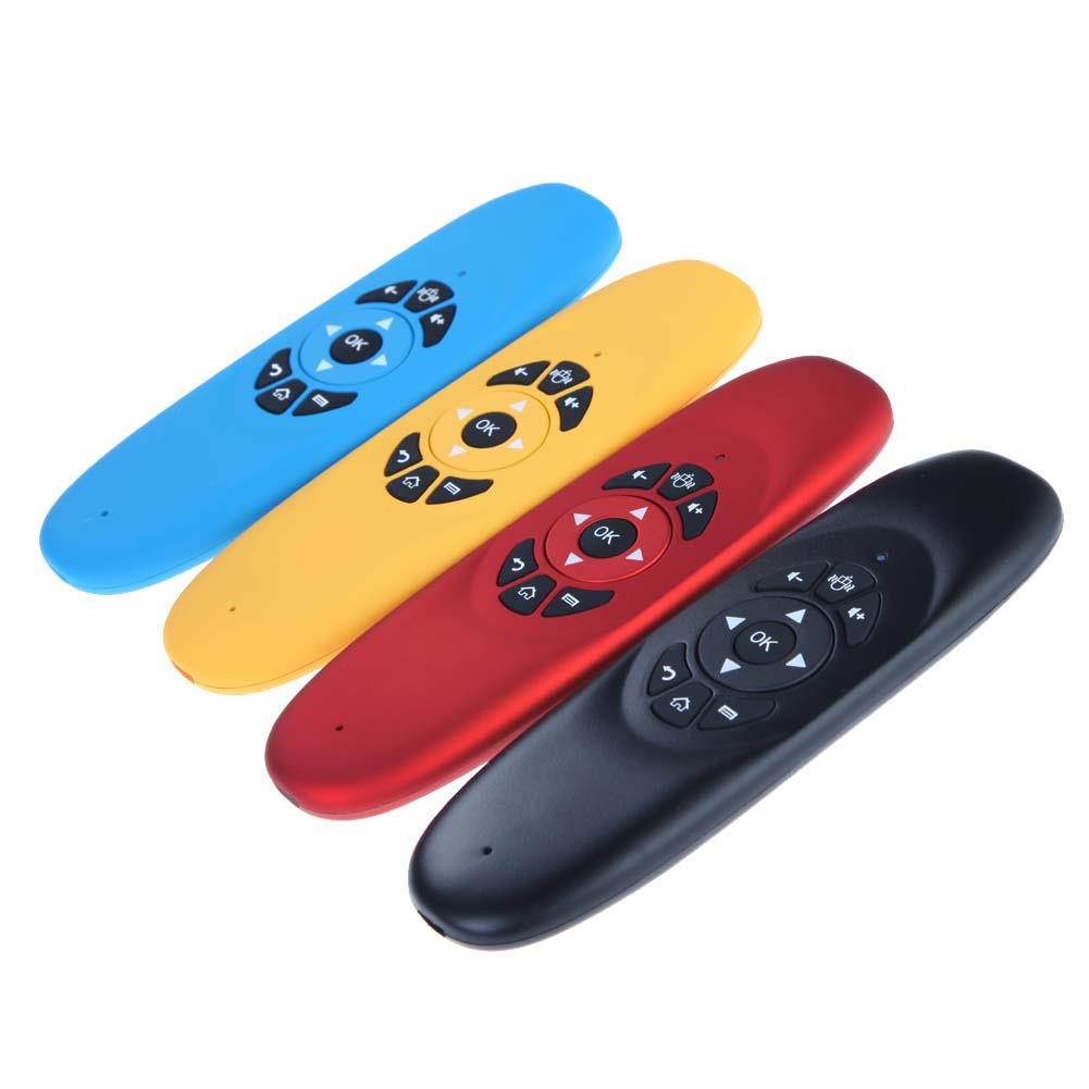 VIBOTON Rechargeable Mini 2.4Ghz Wireless Fly Air Mouse Remote Controller Keyboard For PC Android TV Box Media Player Gamer