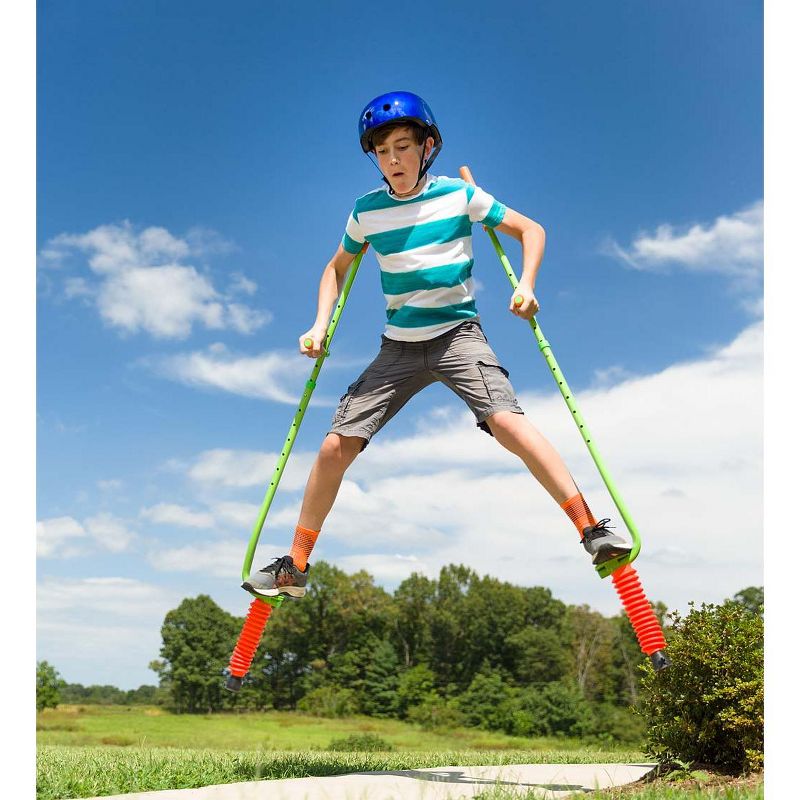 HearthSong Jump2It Adjustable Ergonomic Bouncy Pogo Stilts for Kids