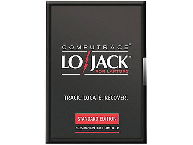 Absolute Software LoJack for Laptops (Track, Locate, Recover) Standard - 1 Year - Download (Attach Only)
