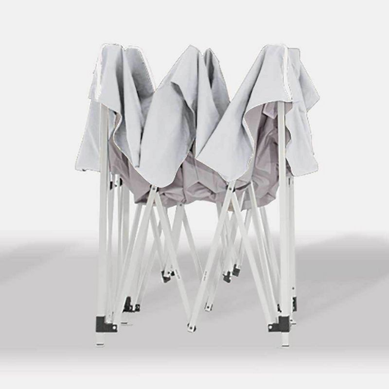 Z Shade 10' x 10' Outdoor Portable White Canopy Tent + Screen Shelter Attachment