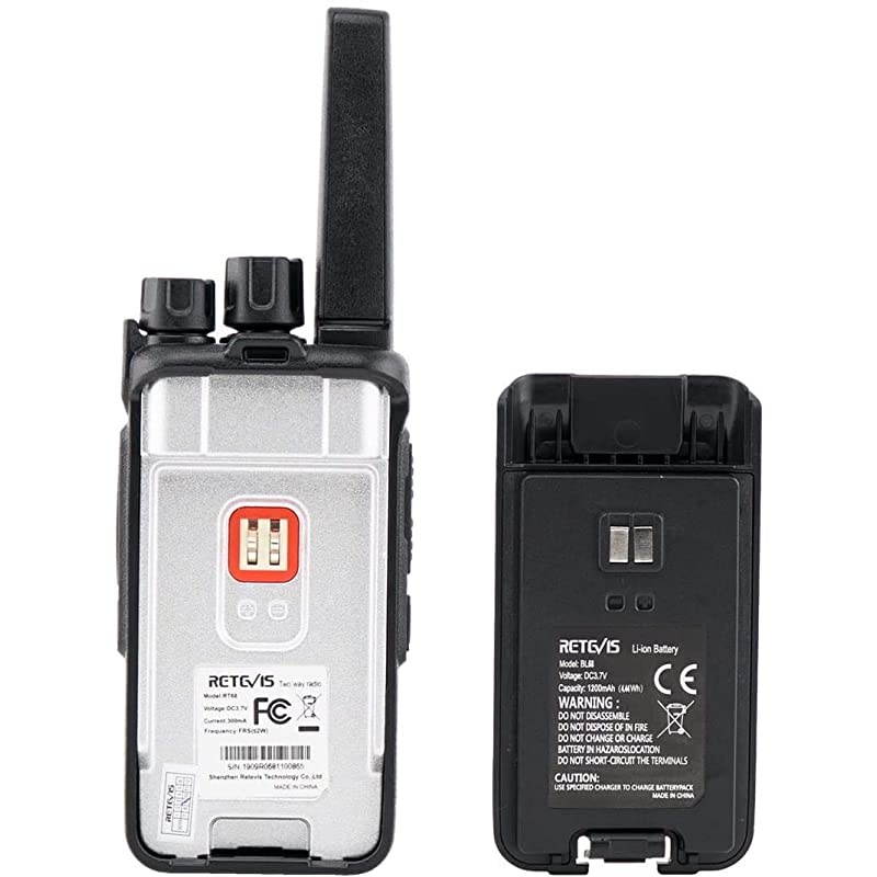 RT68 Two-Way Radios Long Range, Walkie Talkies for Adults, 2 Way Radio with Earpiece,Walkie Talkie Rechargeable with Charging Base,for Manufacturing Restaurant Healthcare Government(10 Pack)