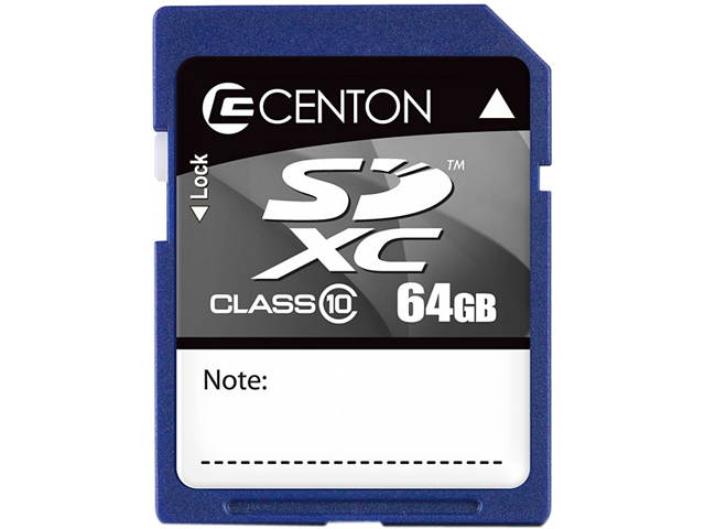 CENTON 64GB Secure Digital High-Capacity (SDHC) Flash Card