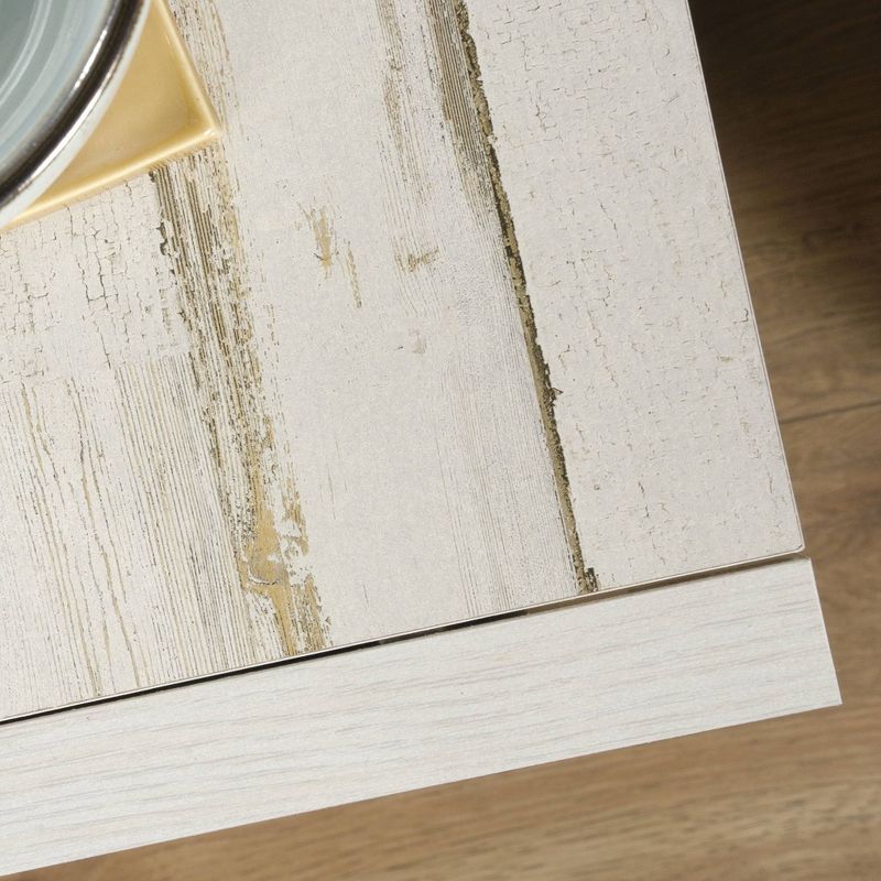 Dakota Pass End Table White Plank - Sauder