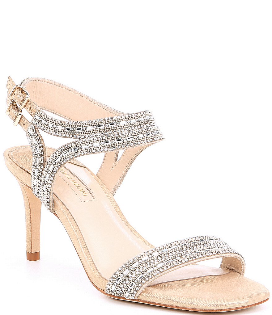 Antonio Melani Haelee Rhinestone Dress Sandals