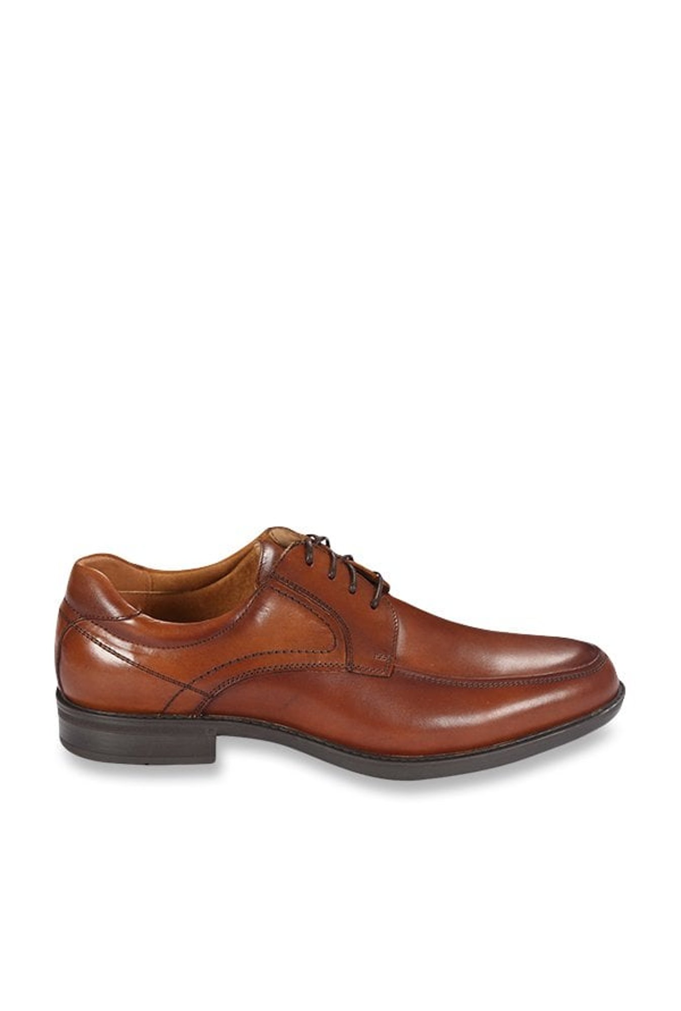Florsheim Moc Toe Tan Derby Shoes